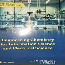 Engineering Chemistry for Information Science and Electrical Science KTU 2024 SCHEME A and B Group